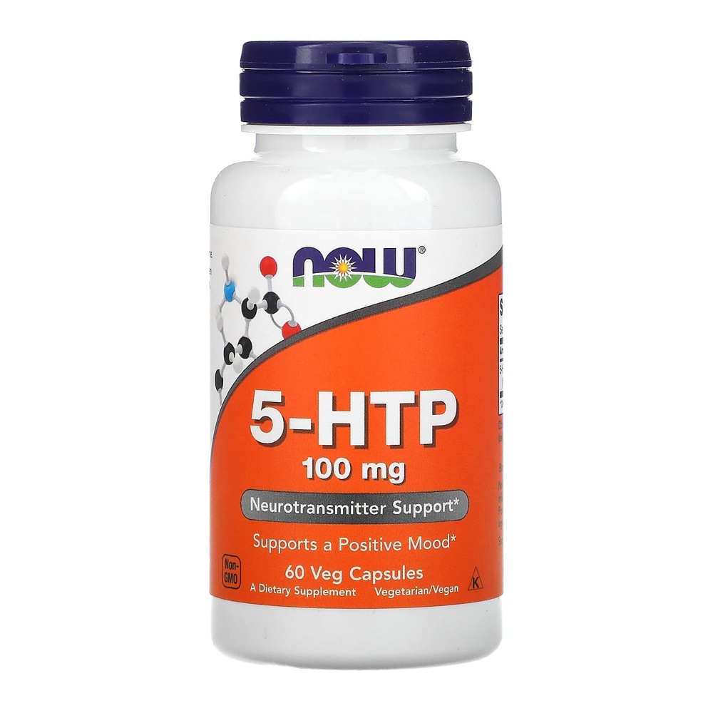 5 HTP 100mg Now Foods 60 Veg caps em Oferta na Shopee