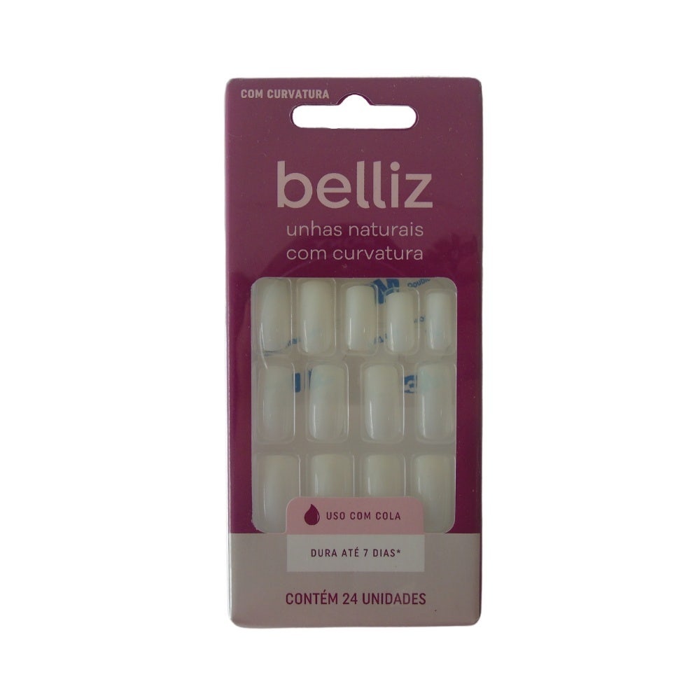 Unhas Postiças Belliz Com Curvatura - Beauty