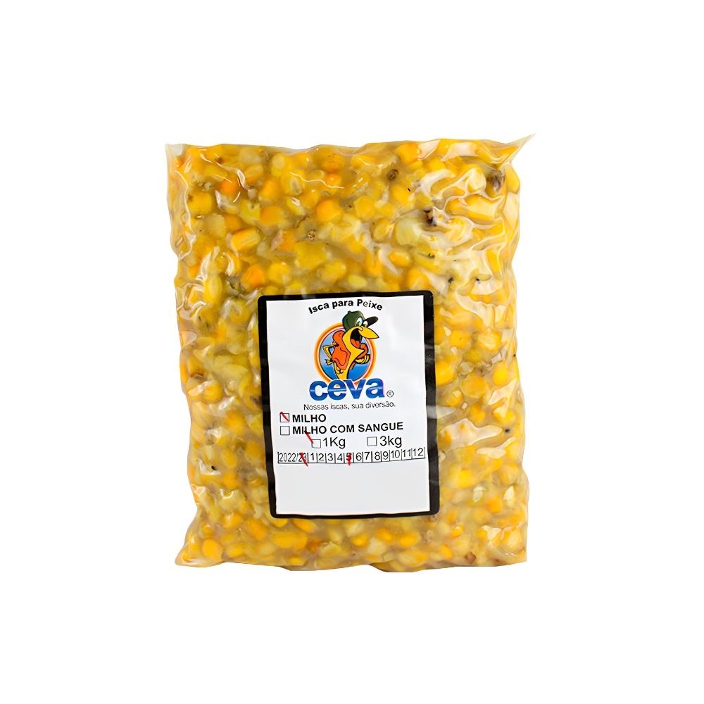 Isca Milho Ceva Para Pesqueiro 1 Kg - Ceva em Oferta na Shopee