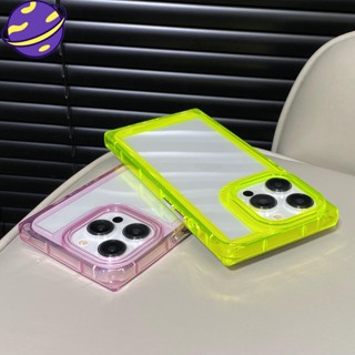Caixa Quadrada De TPU Para IPhone 15 14 13 12 11 Pro Max 14 15 Plus Capa Traseira De Borracha Macia À Prova De Choque