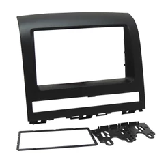 Moldura 7" Central Painel 2 Din Fiat Palio Palio Adventure Palio Weekend Strada Idea Siena 2008/2012