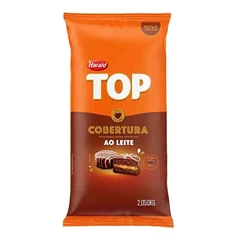 Cobertura Sabor Chocolate Ao Leite em Gotas 2,05kg - Harald - 01 unidade - Rizzo