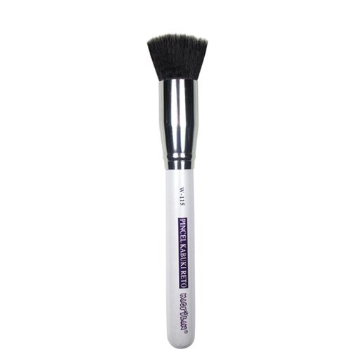 Pincel Profissional Kabuki Reto Linha W - Macrilan - W115
