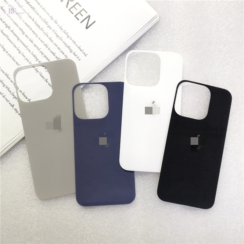 Mudança Da Cor Do Telefone Celular Para IPhone 15 Pro Max Shielding Crack Tempered Glass Back Film