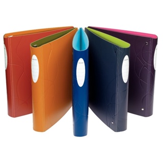 Kit com 10 Pasta Fichário Leitz Flash Nature A4 280 fls Softclick Cores Sortidas Perolizadas 63932 em Oferta na Shopee