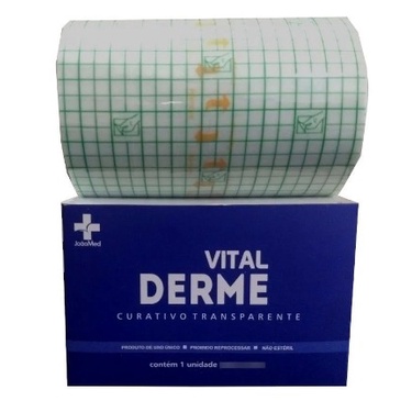 Curativo Filme Transparente Rolo 10cm X 10m Vital Derme em Oferta na Shopee
