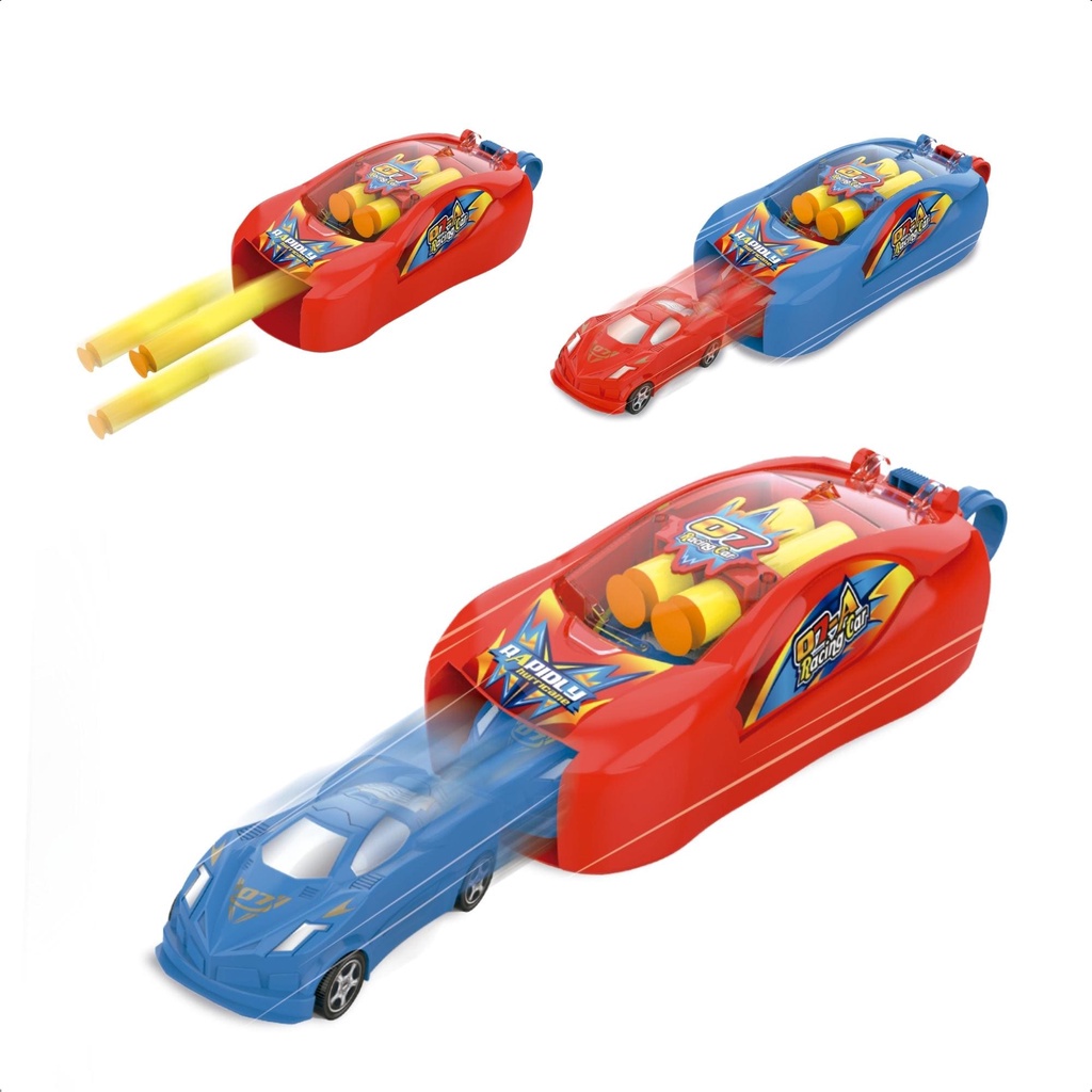 Brinquedo Infantil Lança Car Acompanha 1 Carrinho 2 Dardos Sortido e Unitário - Fenix Brinquedos DLC-965 em Oferta na Shopee