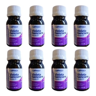8uni  Violeta Genciana 30ml Solução 1% - Uniphar em Oferta na Shopee