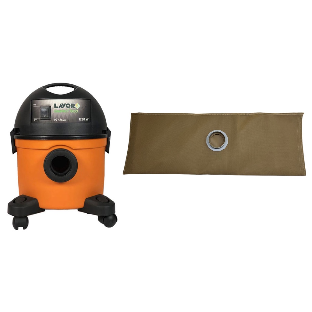 Saco Reutilizável Aspirador Lavor Wash Compact Eco 1250w em Oferta na Shopee