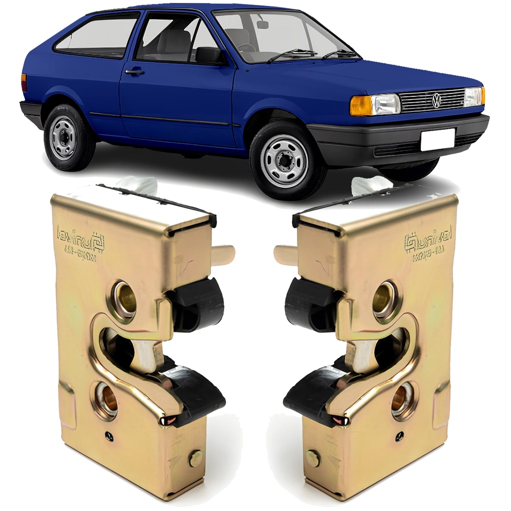 Par Fechadura Porta Gol Voyage Parati Saveiro 1980 a 1986