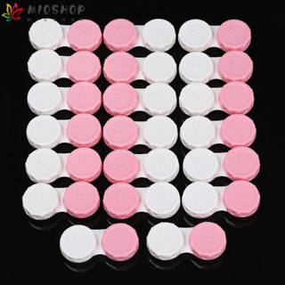 MIOSHOP 20 PCS Kit De Lentes De Contato Mini Porta Óculos De Viagem Portáteis De Vidro Para Os Olhos