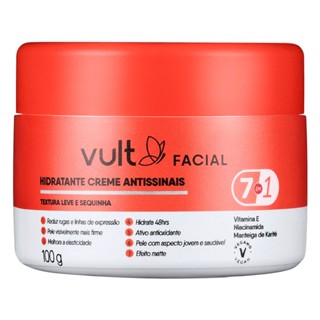 Creme Hidratante Facial Vult Antissinais 100g