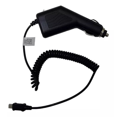 Carregador Para Carro Veicular Micro USB V8 Fio Mola