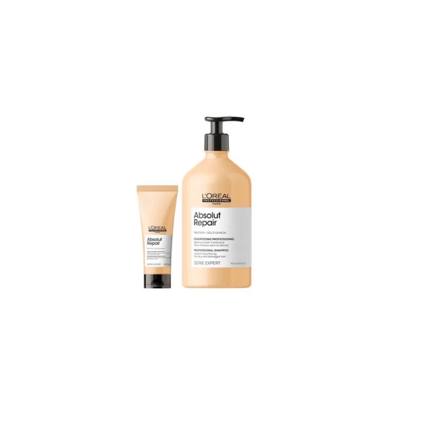 Kit L´Oréal Absolut Repair Shampoo 750ml + Condicionador 200ml