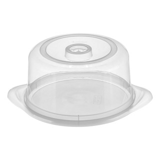 Porta Bolo Redonda com Tampa Transparente 24,4cm Casar Sanremo