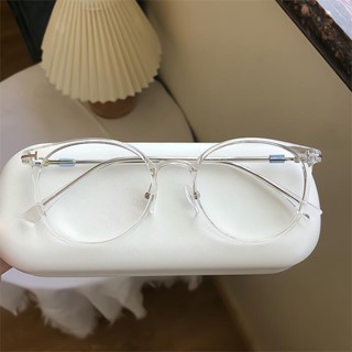Novo Estilo Myopia Myopia em forma de T Marrom Transparente Coreano com Almofadas de Nariz Elegante Óculos de Miopia Exquisito Moldura Fashion Myopia Glasses