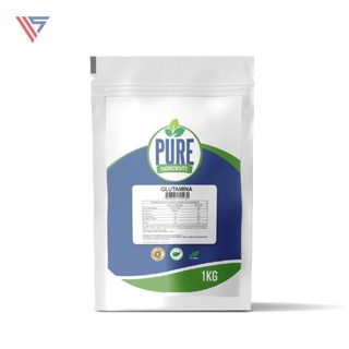 Glutamina 1Kg 100% Pura Com Laudo Pure Ingredient