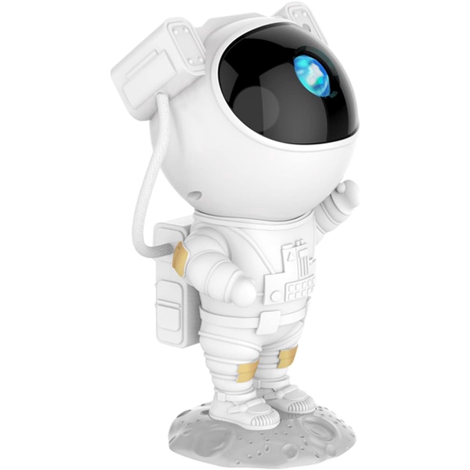 Projetor de estrela galáxia luz noturna, projetor de nebulosa espacial astronauta ajustável