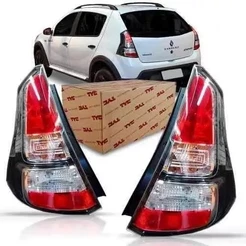 Lanterna Traseira Fume Sandero Stepway 2012 2013 2014 Tyc