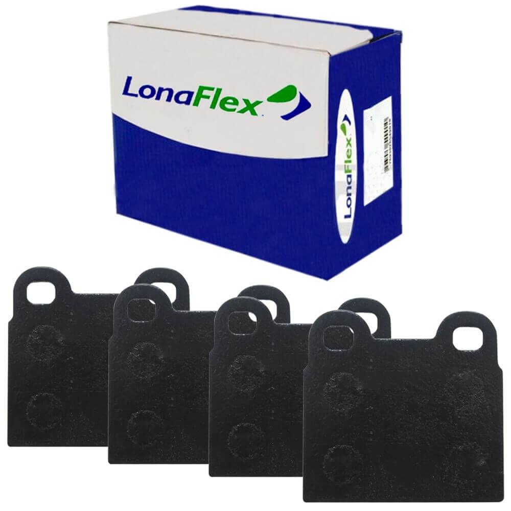Kit Pastilha Freio Chevette 73 A 93 Dianteira Lonaflex - Spare Parts and Accessories for Vehicles