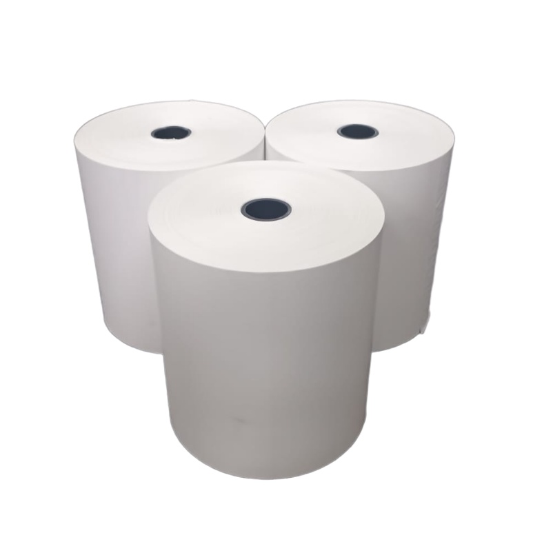 Bobina Térmica 80x80 Branca - 16 Rolos para Bematech, Sweda, TM-T88V-DT, TM-T88V-i, TM-T20