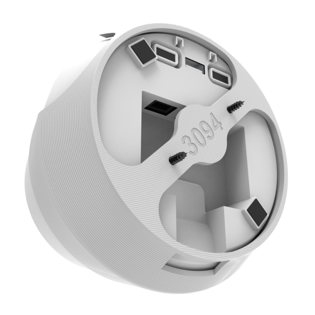 Suporte de Teto ou Parede Compatível com Roteador Mesh Intelbras AX 1500
