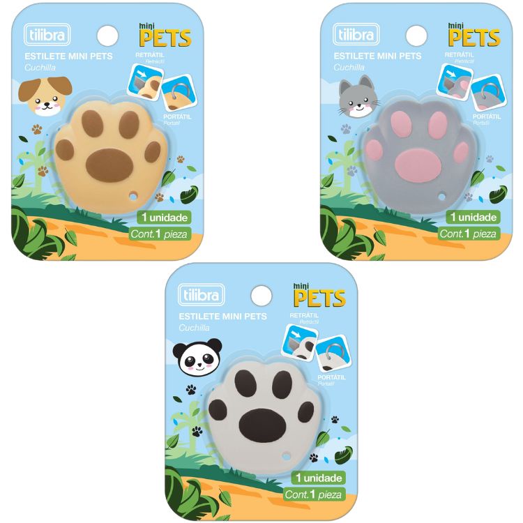 Mini Estilete Pets 346543 TILIBRA em Oferta na Shopee