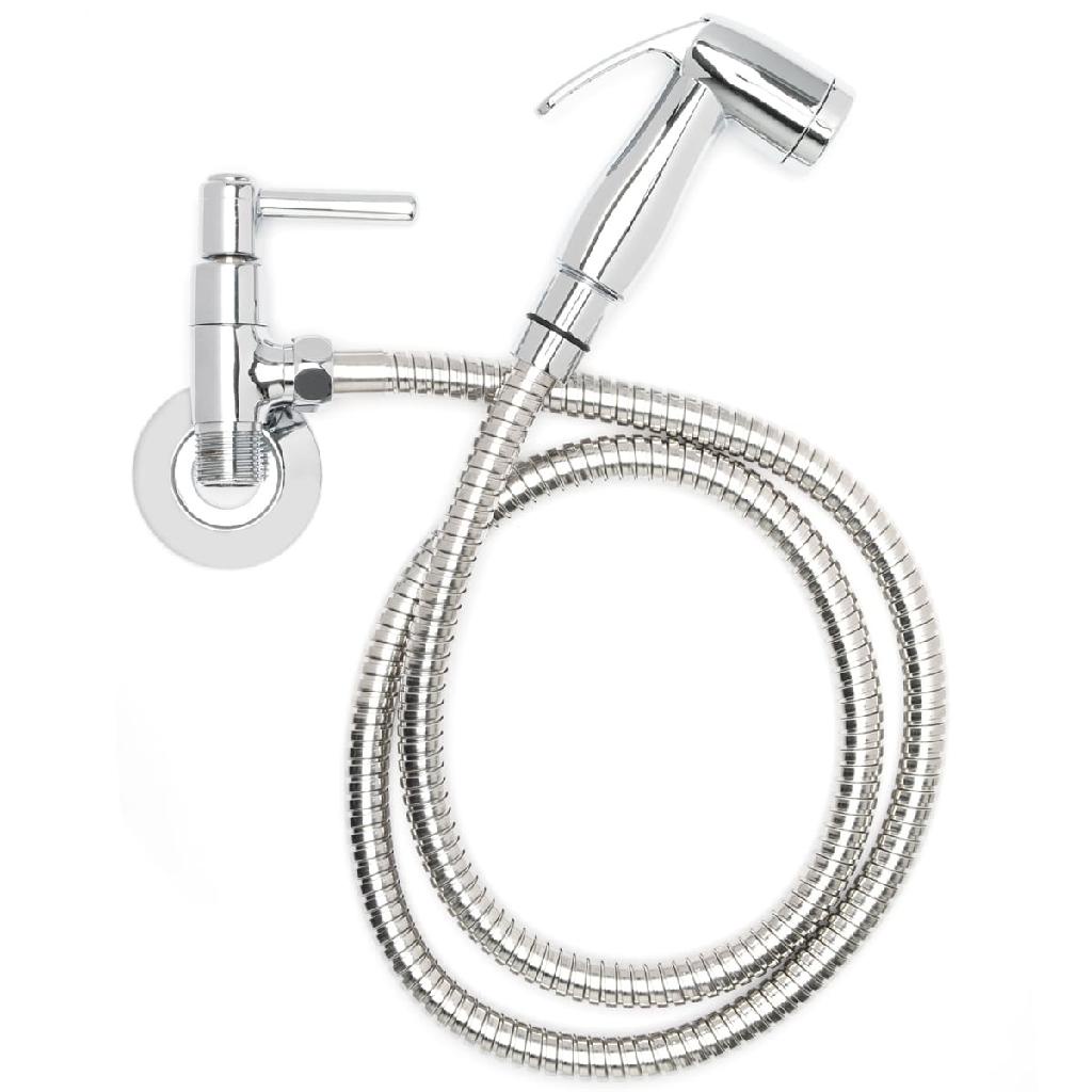 Ducha Higiênica de Metal C72 Cromada Acionamento 1/4 Volta