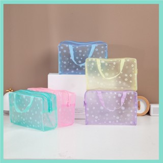 Saco Cosmético PVC Impermeável E Organizador De Armazenamento , Transparente Colorido Feminino-De Viagem De Compressão , Exterior