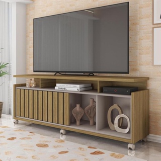 Rack Bancada Para Tv até 65 Polegadas Stars Buriti Caemmun em Oferta na Shopee