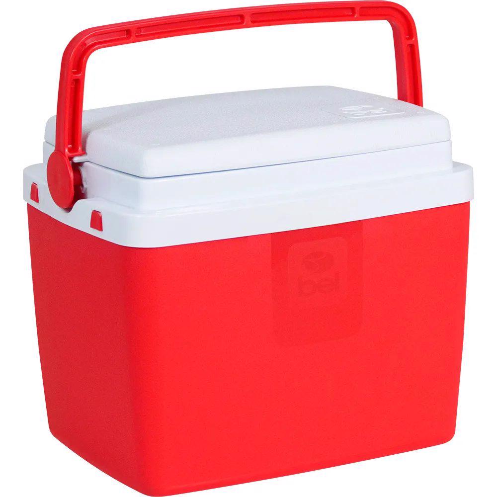 Caixa Térmica 6 Litros Cooler Vermelho 070604 BEL em Oferta na Shopee