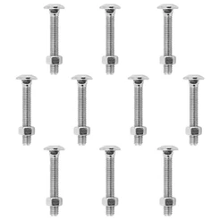 Kit Parafuso Francês Com Porca 5/16'' x 1'' - 53,0010 (Com 10 Unidades) - Nord
