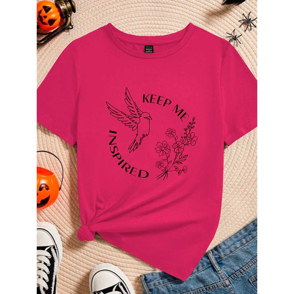 Blusa T Shirt Estampada Oversized Confortável Despojada Plus Size Aesthetic Life Style Larga