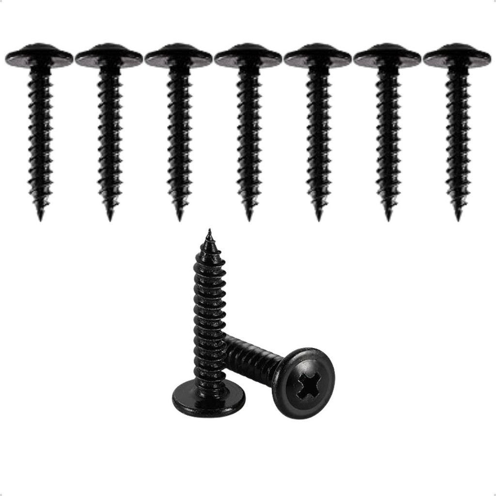 Kit 10 Parafuso Flangeado 4,2x22 Cabeça Philips Zincado Anticorrosivo Ideal Para Madeira e Metal em Oferta na Shopee