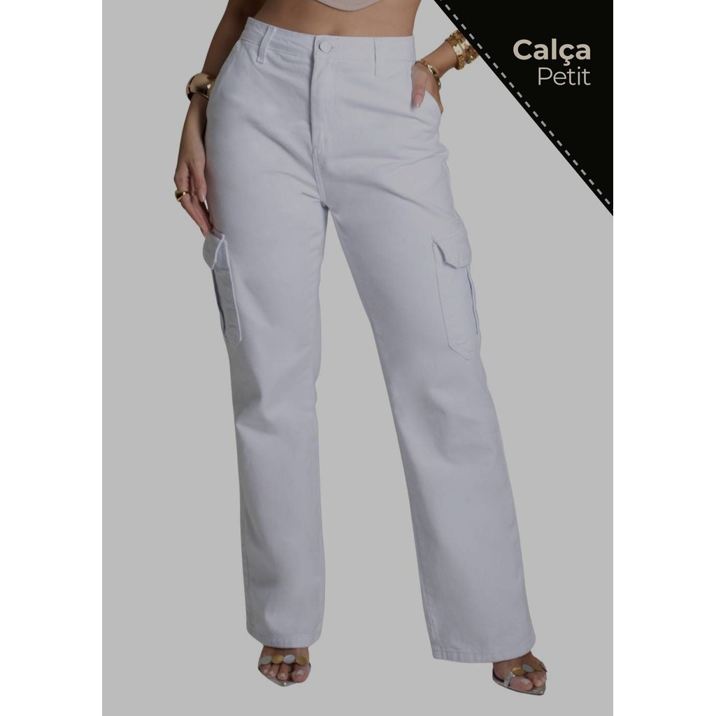Calça Sarja Sawary Reta Petit - 279122 - Women Clothes