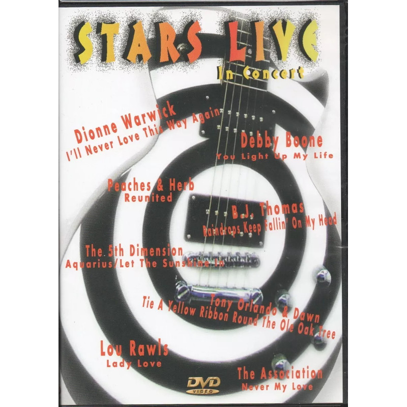 Stars Live In Concert Varios Artistas Dvd (Burt Bacharach