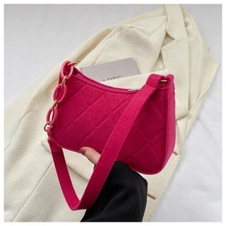 Bolsa de Ombro Pequena com Corrente para Mulheres