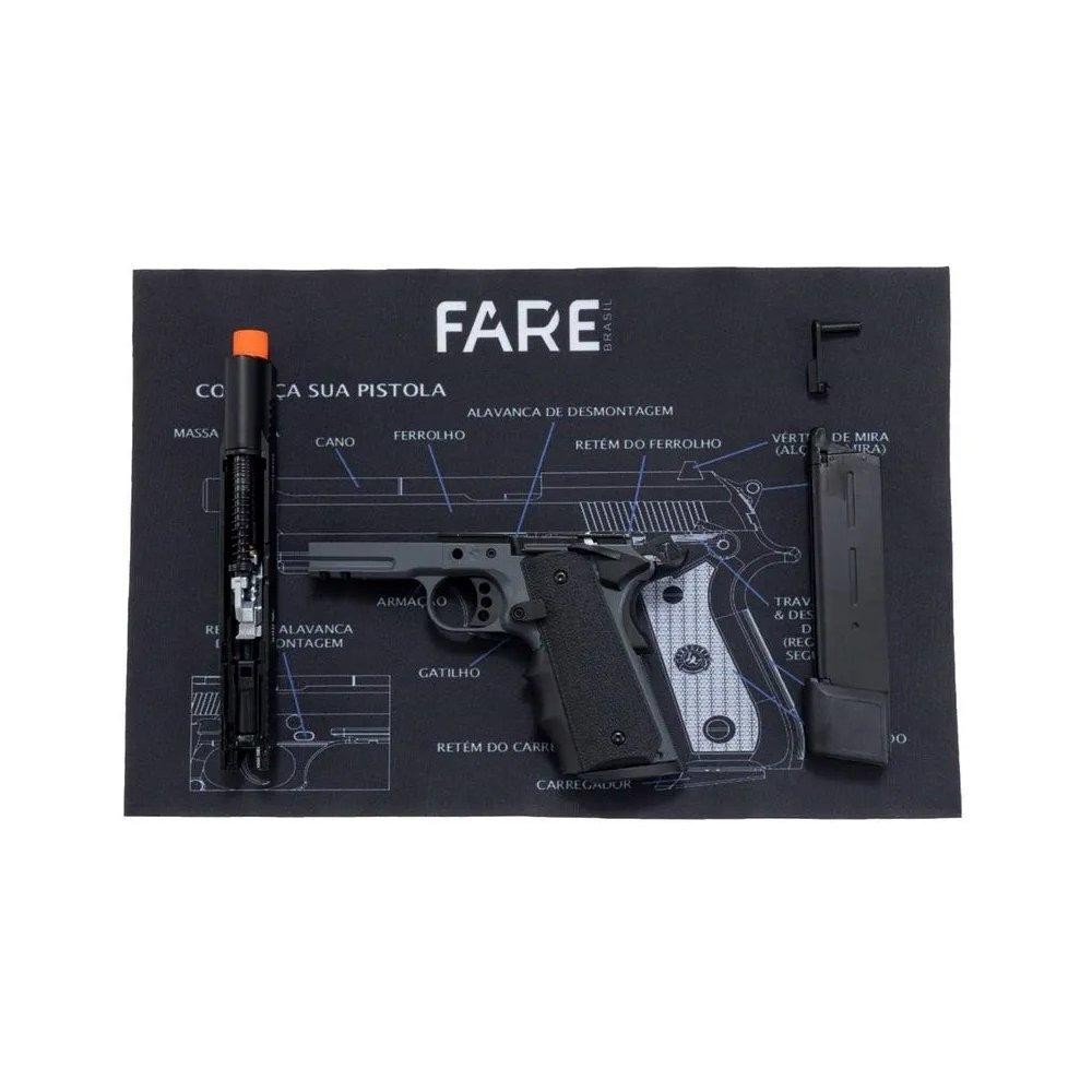 Gunpad para Pistola manutenção e limpeza - FB