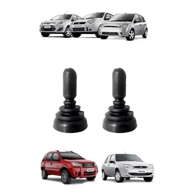 Par De Pino Botao Do Retrovisor Fiesta Courier Escort Focus Ecosport