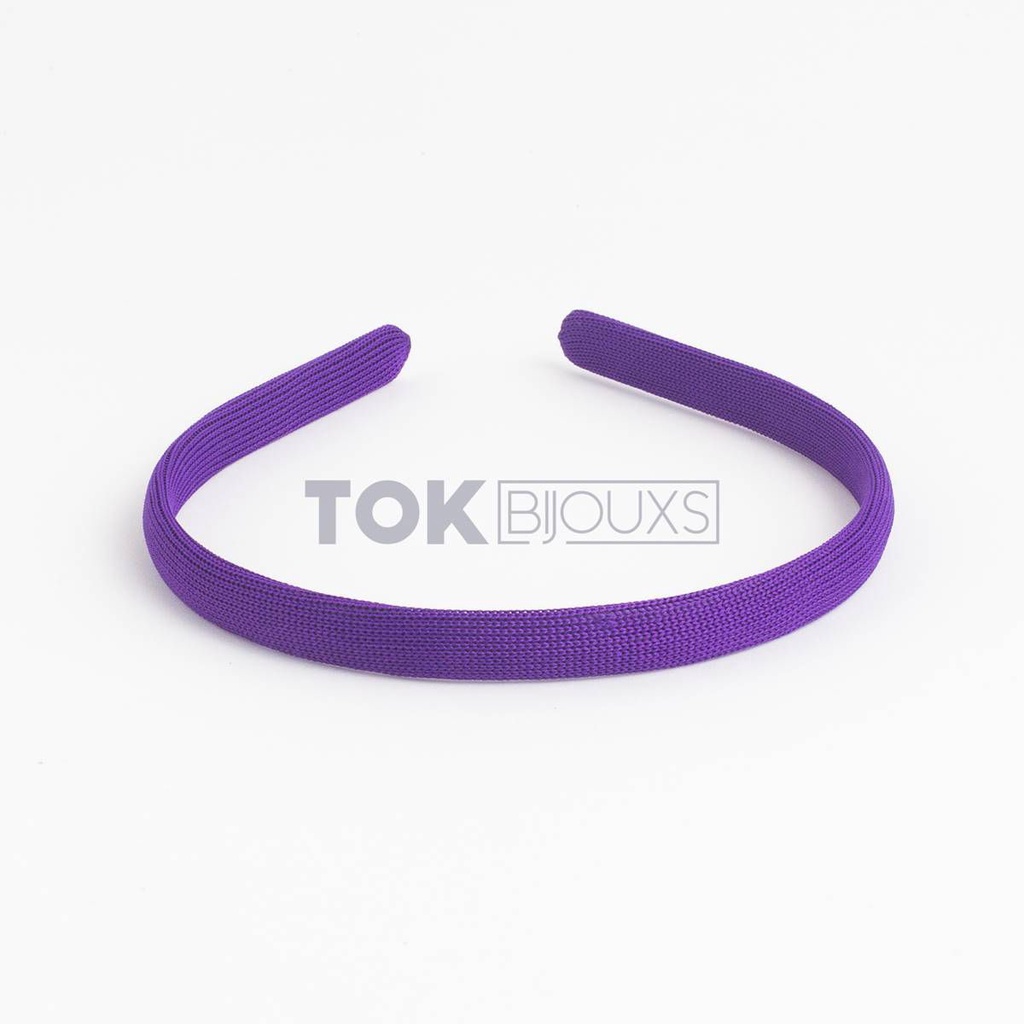 12 Tiaras Arcos Encapadas Forradas 10mm - Roxo em Oferta na Shopee