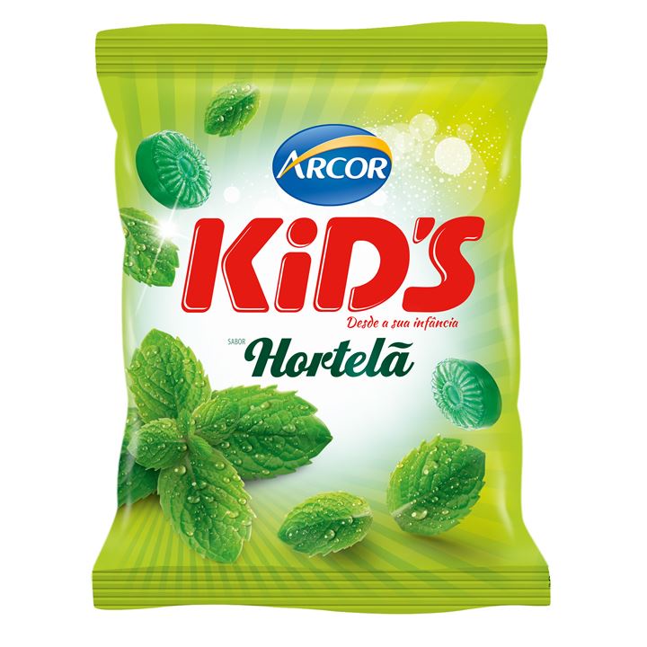 Bala Dura Kids Hortelã Arcor 400g em Oferta na Shopee