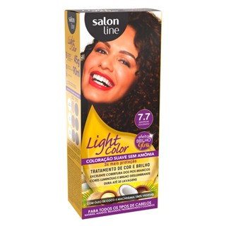 Tintura Light Color Marrom Dourado 7.7