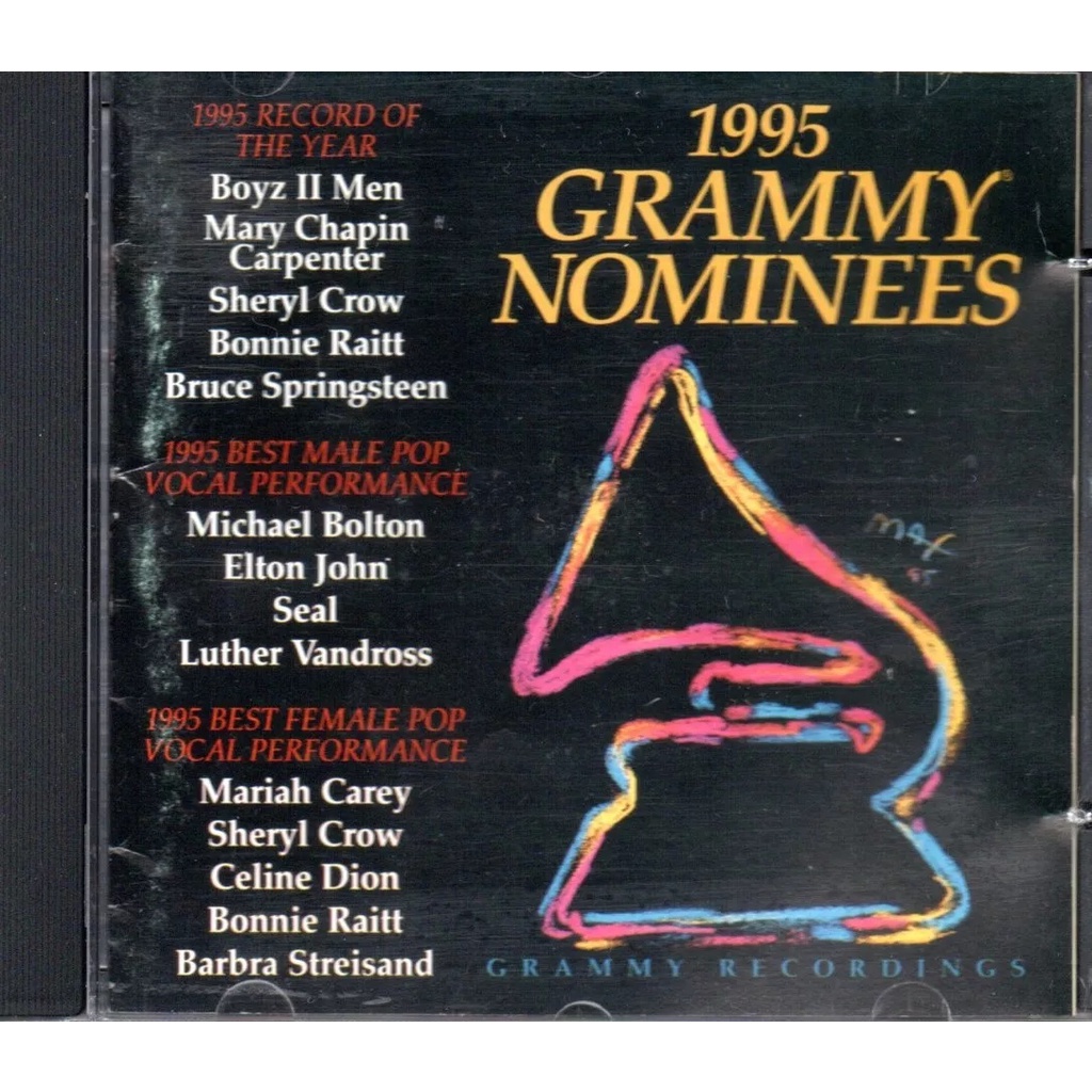 Cd Grammy Nominees 1995 - Bruce Springsteen - Elton John