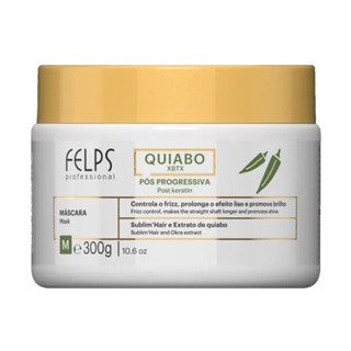 Máscara Capilar Felps Professional Quiabo XBTX Pós Progressiva 300g