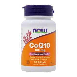 Coenzima Coq10 100 mg 50 Cápsulas Softgels em Oferta na Shopee