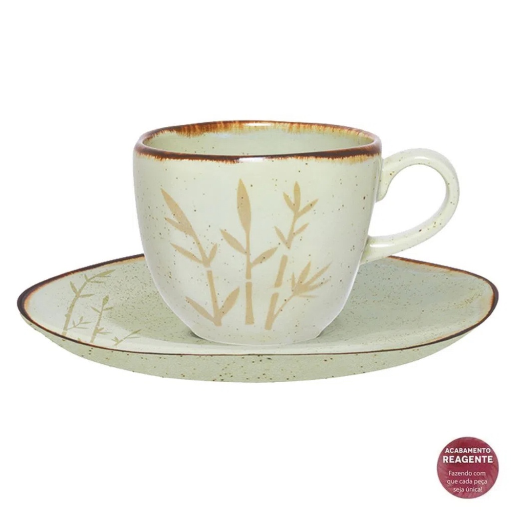 Xícara de Café com Pires de Bambu: Onde Comprar | BuscaProdutos