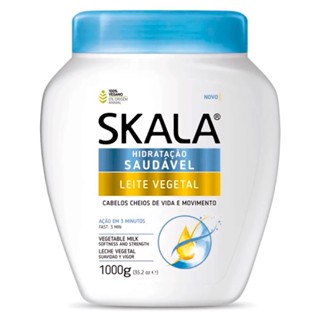 Máscara Capilar De Tratamento Skala Leite Vegetal 1kg
