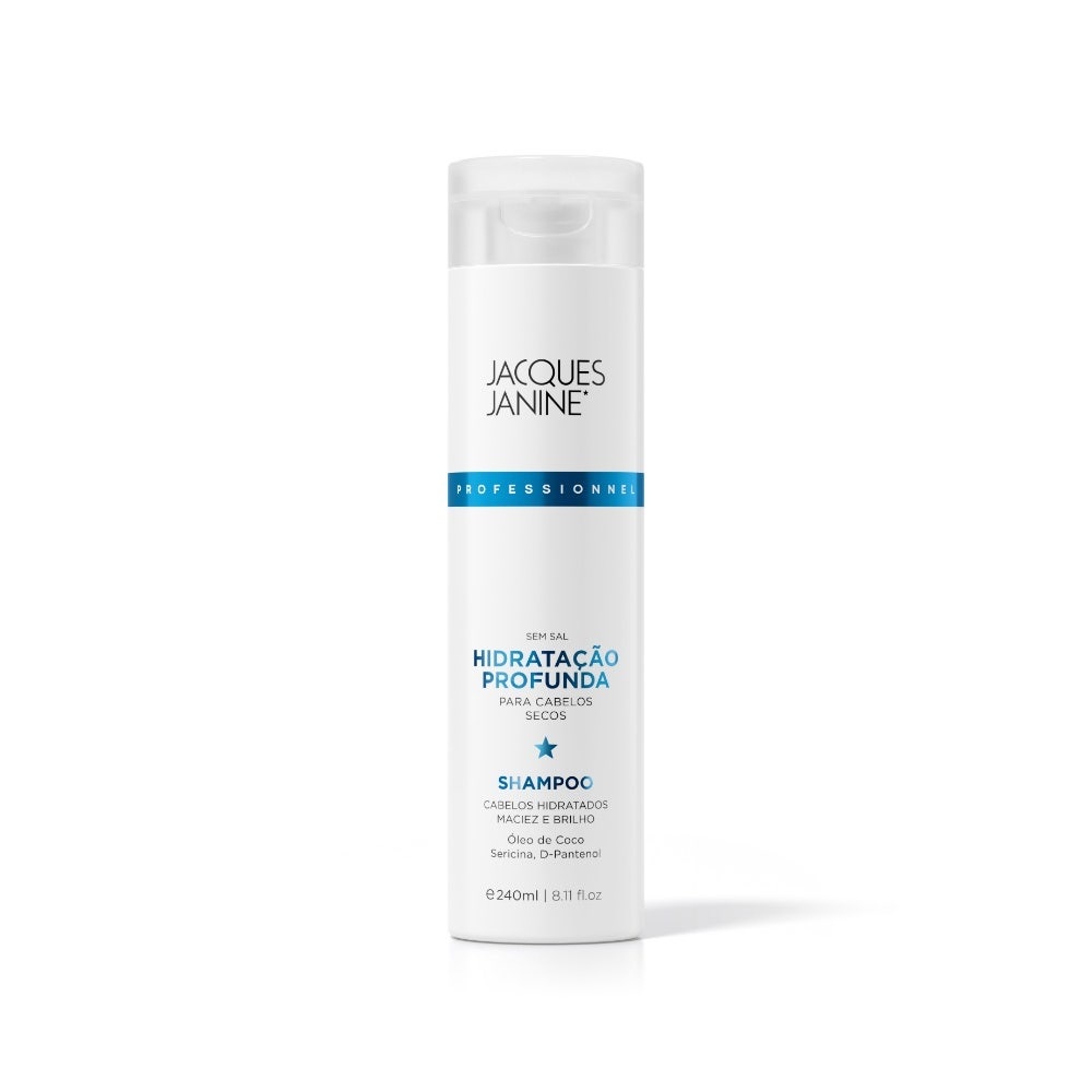 Shampoo Jacques Janine Professionnel Hidratação Profunda 240ml - Beauty