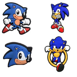04 Pins de Croc e Babuche Sonic