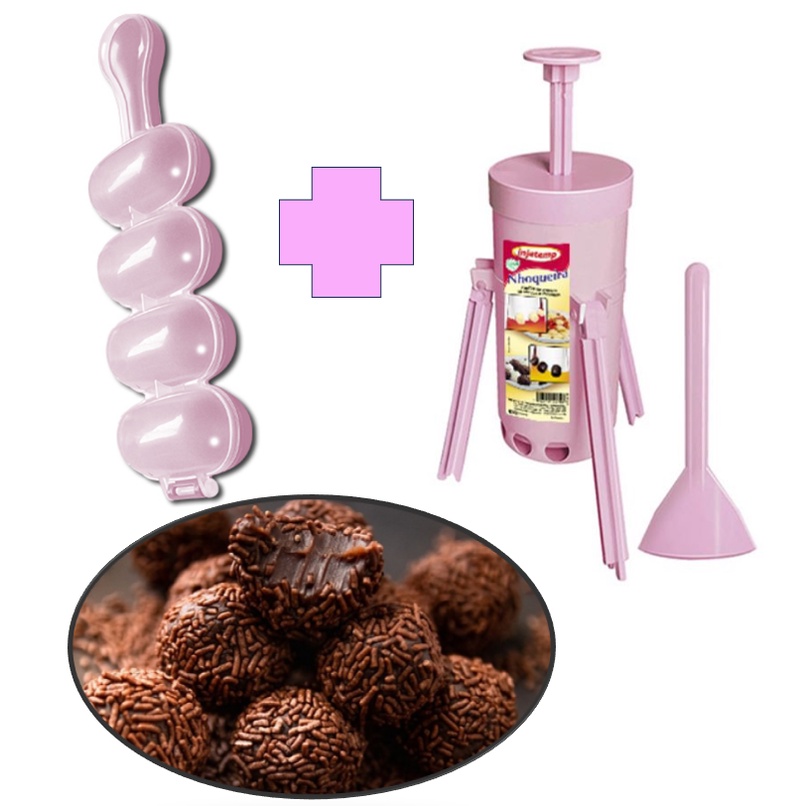 Boleador Doces Sushi e Modelador Cortador De Brigadeiro Nhoque Com Pezinho